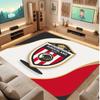 Tappeto in Velluto di Cristallo con Stampa del Sunderland Football Club, Comodo Assorbente d'Acqua Antiscivolo Tappeto per Pavimenti Interni