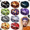 Wide Edge Knot Elastic Turban Soft Bandanas Elastic Headband  Hair Accessories