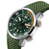 BERNY Men's Mechanical Dive Watch, 20ATM Waterproof, Sapphire Glass, Comfortable Silicone Band, Super Luminous, Automatic & Manual Wind