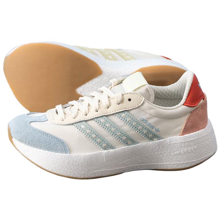 Adidas Originals CITY RNR Anti Slip Wear Resistant Low Top Casual Shoes Women's White Sneakers JR8027