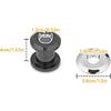 Mofun Handlebar Riser Bushing Inner Sleeves Compatible with Harley Touring Street Glide Road King Road Glide Electra Glide 1983-2025 and Softail