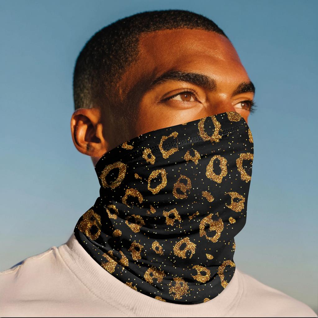 Venkovní cyklistická maska módní potištěný šátek na hlavu nákrčník