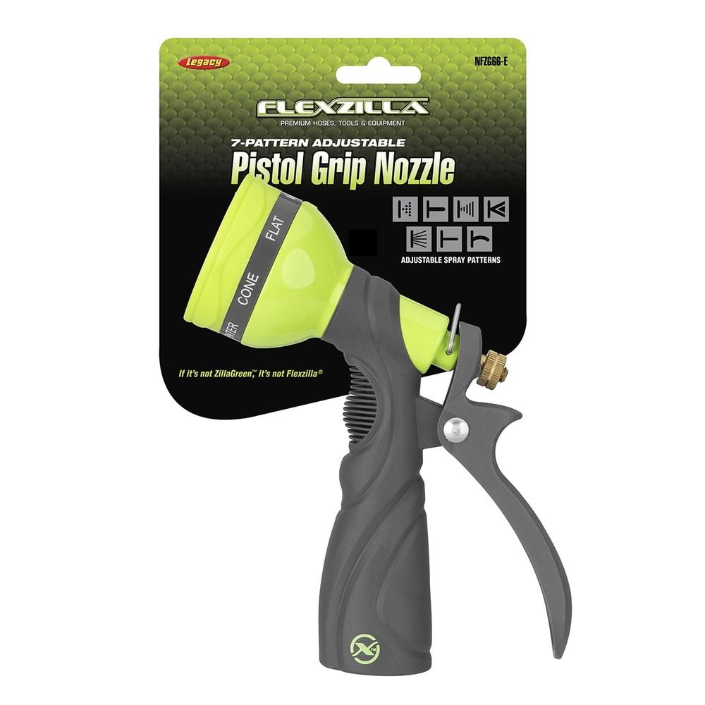 

Регулируемая насадка для садового шланга с 7 режимами, пистолетная рукоятка, эргономичный дизайн, прочный металл, герметичная, для мойки автомобилей, садоводства и ухода за домашними животными United States