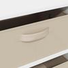 White Sideboard with Drawers 60 X 33.5 X 84 Cm