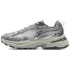 Nowe buty codzienne LiNing odporne na ścieranie, oddychające, niskie, męskie, srebrnoszare AGCV275-2