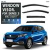 For Seres 3 MK1 2019-2024+ Window Visor Vent Shades Ventvisor Wind Deflectors Visors Rain Guard Shades Visor