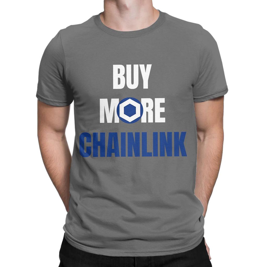 Buy More Chainlink LINK Graphic Funny 100 Cotton TShirt Chainlink Tees Tops For Unisex