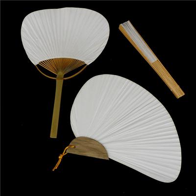1 Stück Weiß Falten Elegante Papier Hand Fan Hochzeit Party Favors