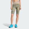 Adidas X Stella McCartney Truestrength Seamless Leggings High-Waisted Yoga Shorts Women Leggings Khaki-Brown IP8337