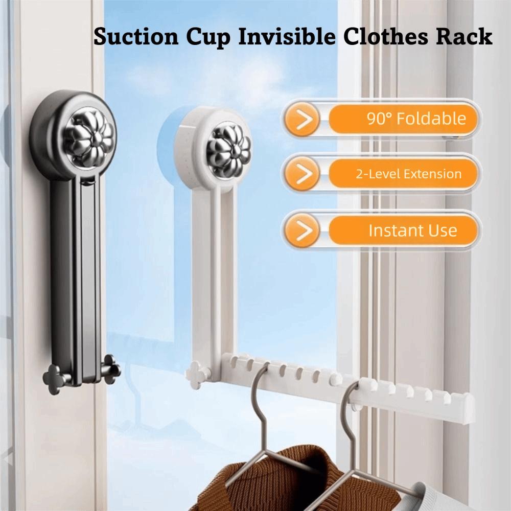 Multifunctional FoldableClothes Drying Rack Space-Saving Window Drying Rack  Hotel