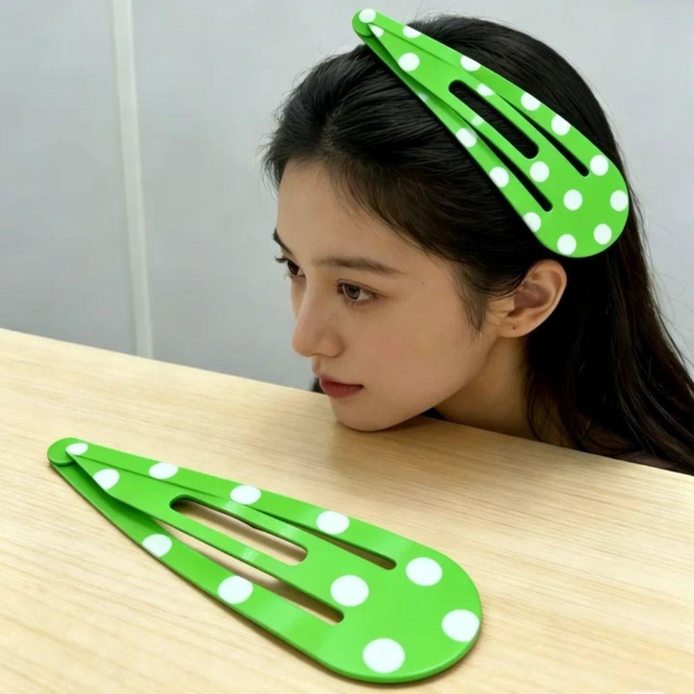 Polka Dot Backpack Decoration Hairpin 20cm Funny Hair Grip Trendy Curtain Clip Children's Toys