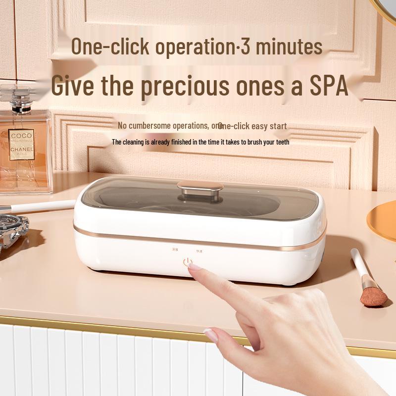 Ultrasonic Blue Light Cleaner for Glasses, Jewelry, and Contact Lens