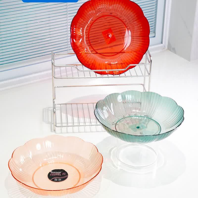 Lazy Rabbit Leju Disposable PET Fruit Plates