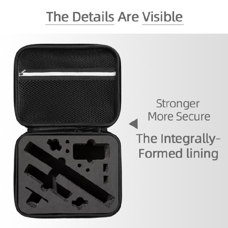 PU Hard Case For DJI Osmo Action 4 Camera Carrying Storage Case for Home Office