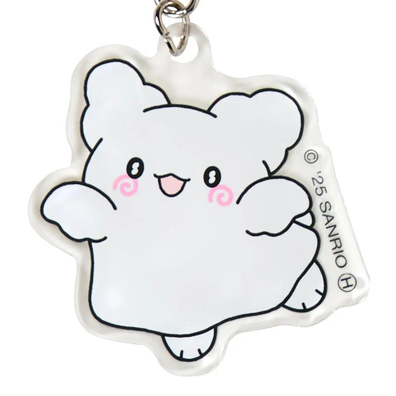 Sanrio HANAMARUOBAKE 3-piece Acrylic Keychain Blue (Pastel Sweets Pop)