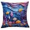 New Fantasy Underwater World Coral Pearl Shell Pillowcase Home Sofa Cushion Cover