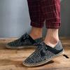 New Fashion Summer Fly Fabricmale Casual Canvas Hemp Insole Fisherman Light Shoes Men Espadrille Flats Shoes Rty6