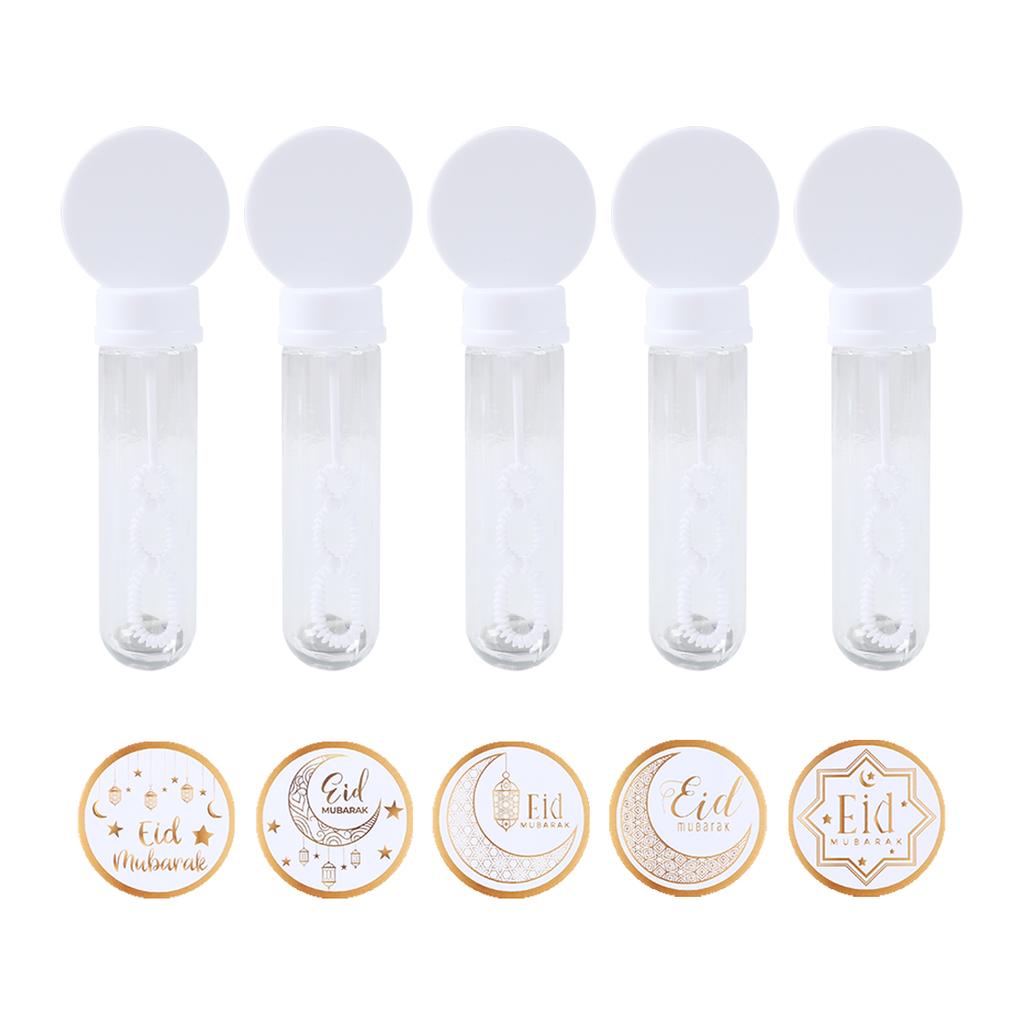 EID Mubarak Vareta de Bolhas Frasco de Sabão Tubo Decoração de Ramadã Para Casa 2025 Ramadan Kareem Festa Islâmica Muçulmana Eid Al Adha Presentes