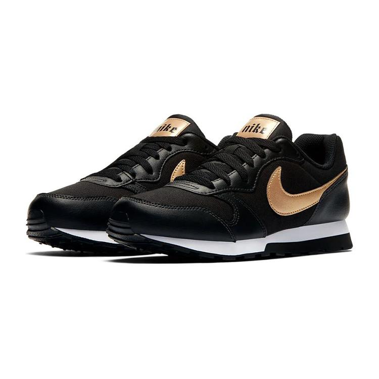 New Nike MD Runner 2 VTB 'Black Metallic Gold' GS CJ6924-001