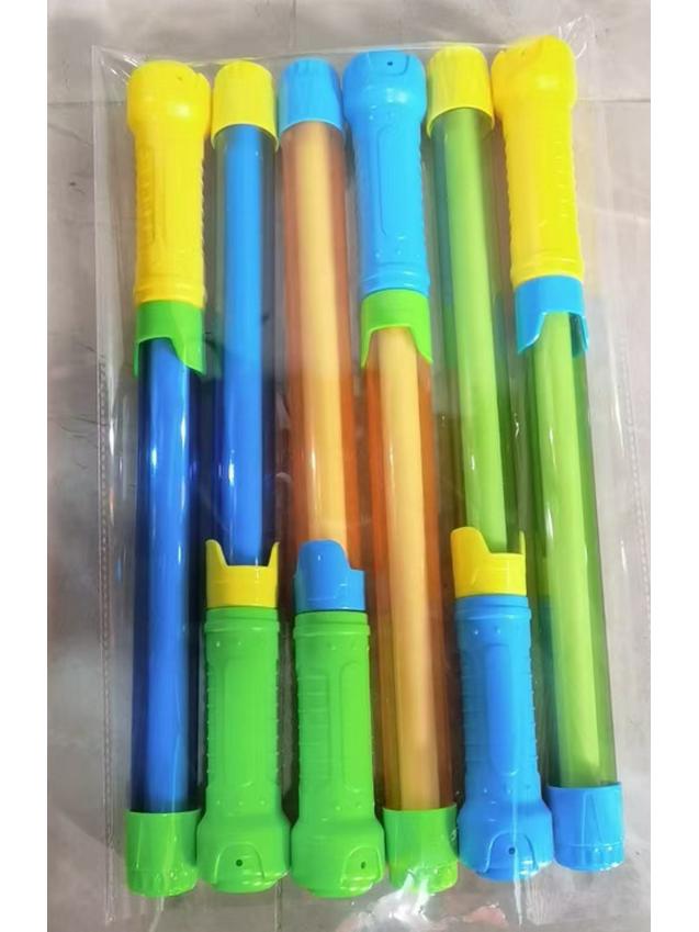Children's Outdoor Foam Water Cannon Toy - EVA Material, Straight Tube Design for Beach Play
