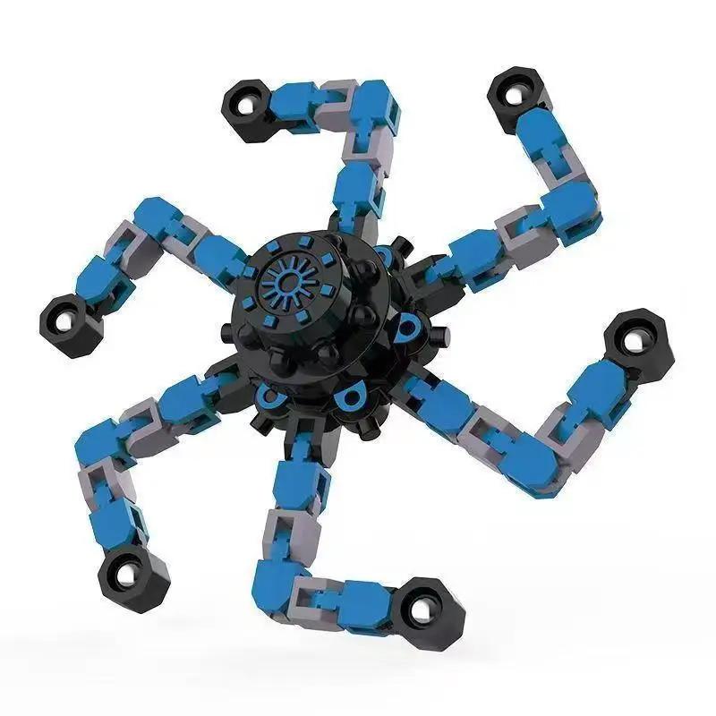 Deformed Fidget Spinner Chain Hand Spinner Toy For Stress Relief And Antistress Children Adult Sensory Gyro Toy Gift