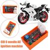 CDI programável para motocicleta Ignição 6 pinos AC CDI Racing Box DIP Switch Speed para CG125 CG150 150CC FT CG 150 CGL WY ML 125
