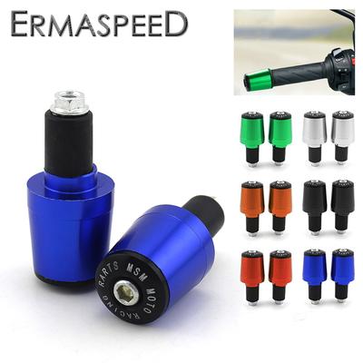 7/8'' Motorcycle Handle Bar Ends Grip Aluminium handvatten Cap Anti-vibratie Slider Plug Dirt Bike Motocross