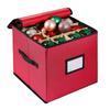 Adjustable 64-Grid Oxford Cloth Christmas Ornament Storage Box