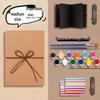 Acrylic DIY Photo Album: Handmade Memory Journal with Creative Graffiti and Loose-Leaf Design