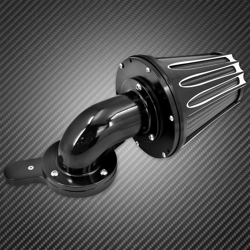 Motorcycle Air Cleaner Filter System Intake Kit Black For Harley Softail Touring Breakout 2018-UP Street Road Glide FLHR FLHT
