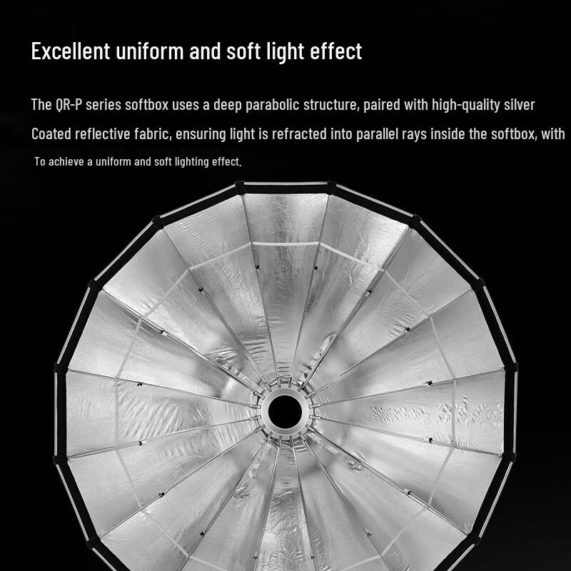 Godox QR-P90T Quick Release Bowens Mount Shallow Parabolic Softbox with Grid