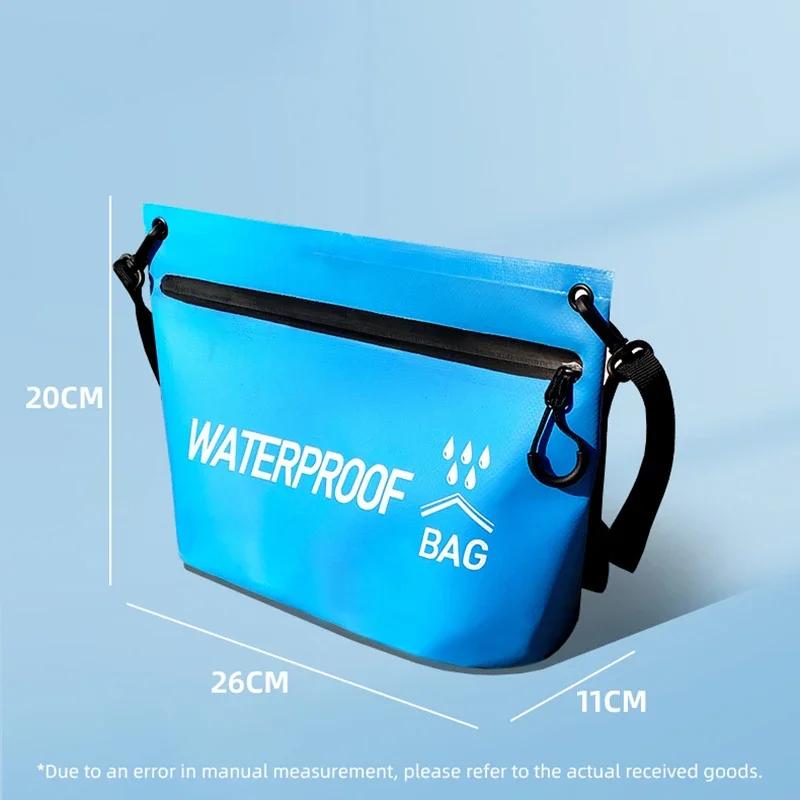 5L Wodoodporna Torba Sucha Podróżna Torebka Plecak Worek na Pranie Pływanie Rafting Kajakarstwo Trekking Rzeczny Pływanie Torby Wodne XA17WA