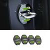 4PCS Cover Trim Black Titanium Door Lock Protection For VW Arteon CC 2019-2021