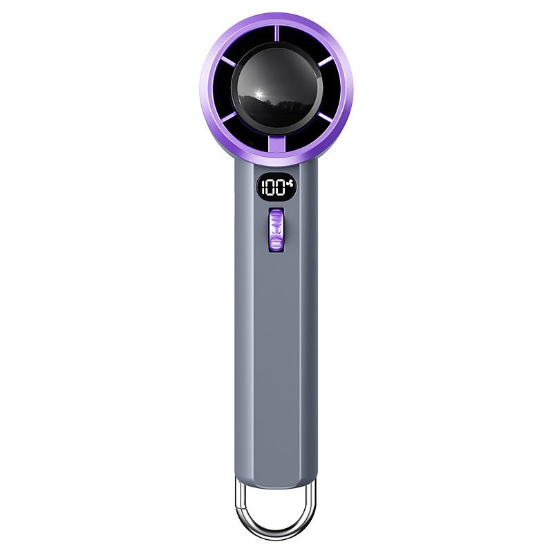 Portable High-Speed Mini Handheld Fan with Semiconductor Cooling
