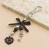 Y2K Fashion Acrylic Keychain Flower Star Love Bow Strawberry Pendant For Student Women Bag Backpack Accessories