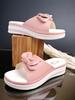Shoetopia Womens Stylish Comfort Sandals | Open Toe Slip-On Casual Ethnic Daily Wear Sandals for Women & Girls