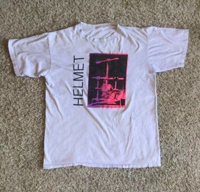 VINTAGE HELMET BAND STRAP IT ON Shirt White Unisex All Size S-2345XL Unisex T-Shirt S