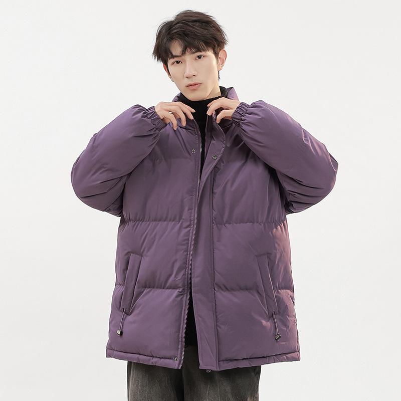 Teen Dopamine Cotton-padded Clothes New Couple Candy-colored Bread Clothes Cotton Clothes Men