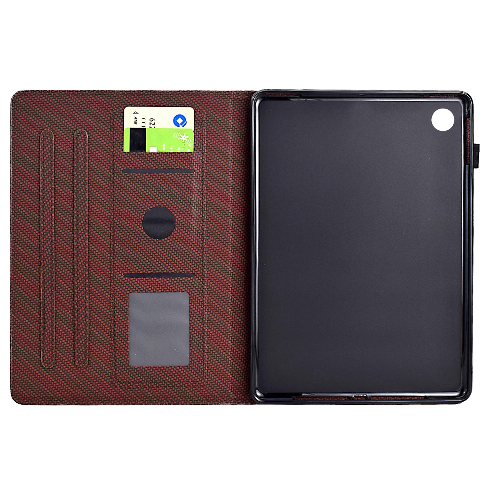 

For Samsung Galaxy Tab A9 Case Auto Wake/Sleep PU Leather Stand Tablet Cover Sapphire