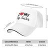 Summer Casual Baseball Cap I Love Mybig Sister  Hiking Fishing Trucker Hat For UnisexTeens SunProof  Streetwear Baseball Caps