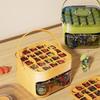 Ice Mold Tray Press Ice Tray Bucket 25-Grid Ice Block Maker Tray Ice Cubes Mold Ice Maker Square Ice Tray Mould With Container
