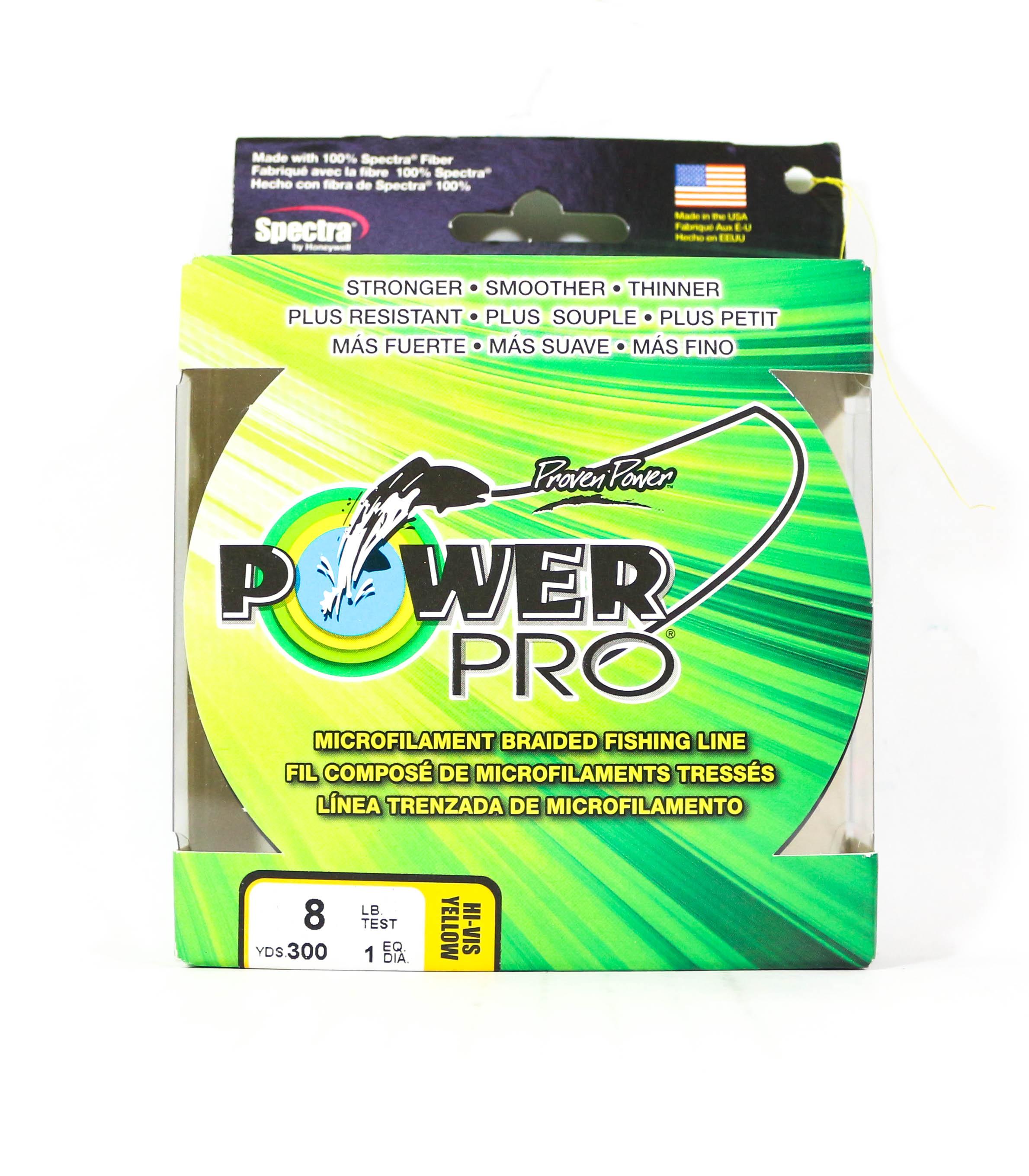 

Плетеный шнур Power Pro Spectra 8 фунтов на 300 ярдов, желтый (4925)