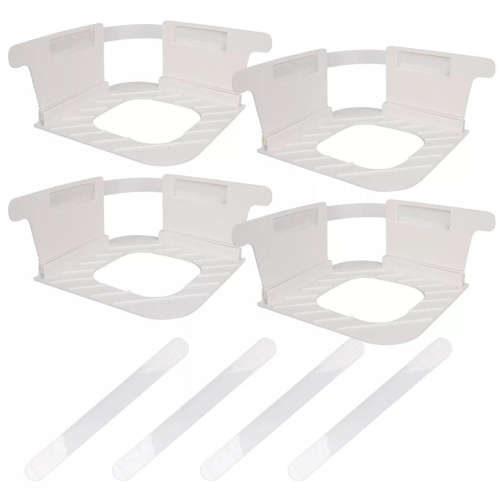 4x Bed Sheet Mattress Holder With Lock Strips Heavy Duty Bed Sheet Fasteners