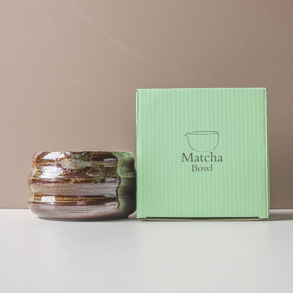 

Текстурированная чаша для матча Керамический набор для приготовления матча Новый японский чайный сервиз Для любителей чая E