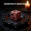 Premium Resin Polyhedral Dice With  Eye, Ideal For Tabletop RPGs