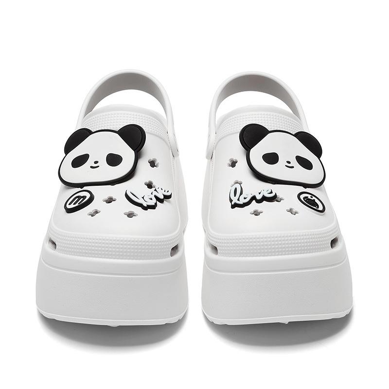 Women's Casual EVA Sandals for Spring Summer Fashionable Outer Wear Slippers Anti-Slippery Feature Soft Home Bubble Slippers
