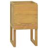 Day and Night - Day and Night Solid Teak Wood Bathroom Cabinet 41x40x75 Cm