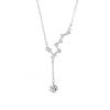 2022, Plated 925 Silver Big Dipper Necklace, Light Luxury Niche Design, Tassel Exquisite Collarbone Chain For Women