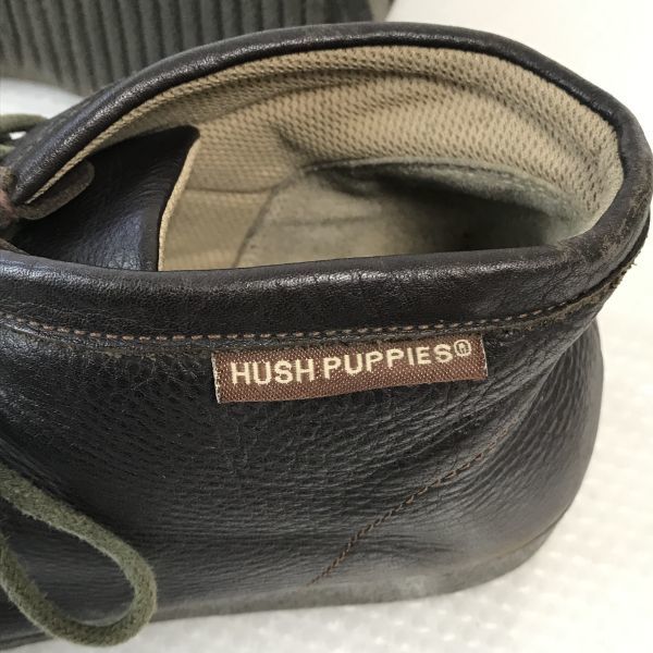 HUSH PUPPIES Leather Wallabee Boots Men’s 25.0 Brown(USED)