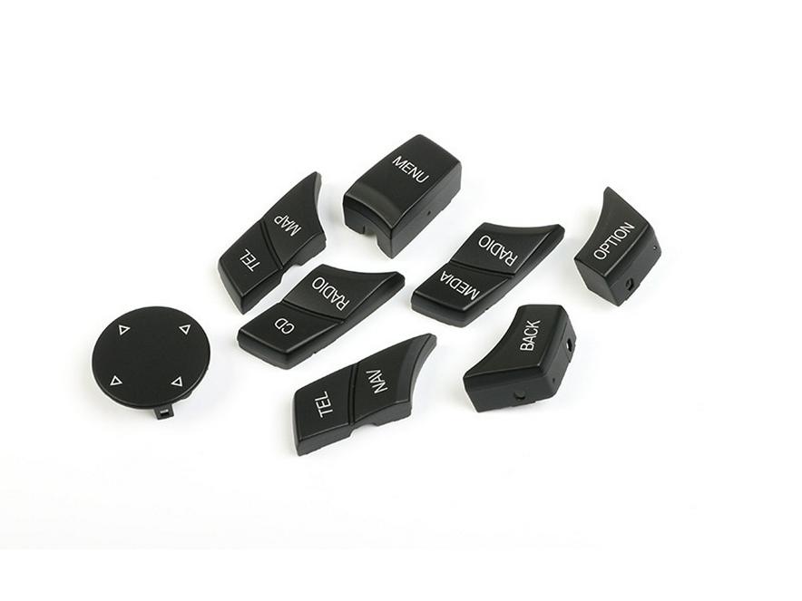 Compatible with BMW E Platform Central Control Multimedia Buttons for Older 3 Series, 5 Series, X5, X6, E90, E70 iDrive Controllers.